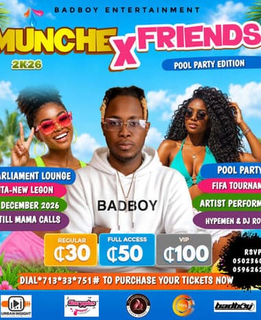 Munche X Friends 2k26(pool Party Edition)