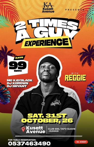 2 Times a Guy Experience with Reggie