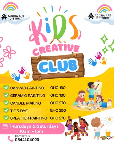 Kids Creative Club at Accra Art District