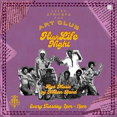 Highlife Night at Afrikana Bar